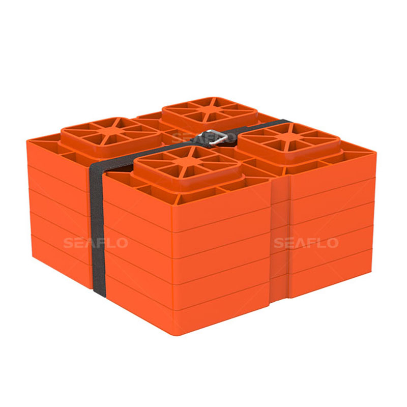 Seaflo RV Wheel Chock and Leveling Ramp Block