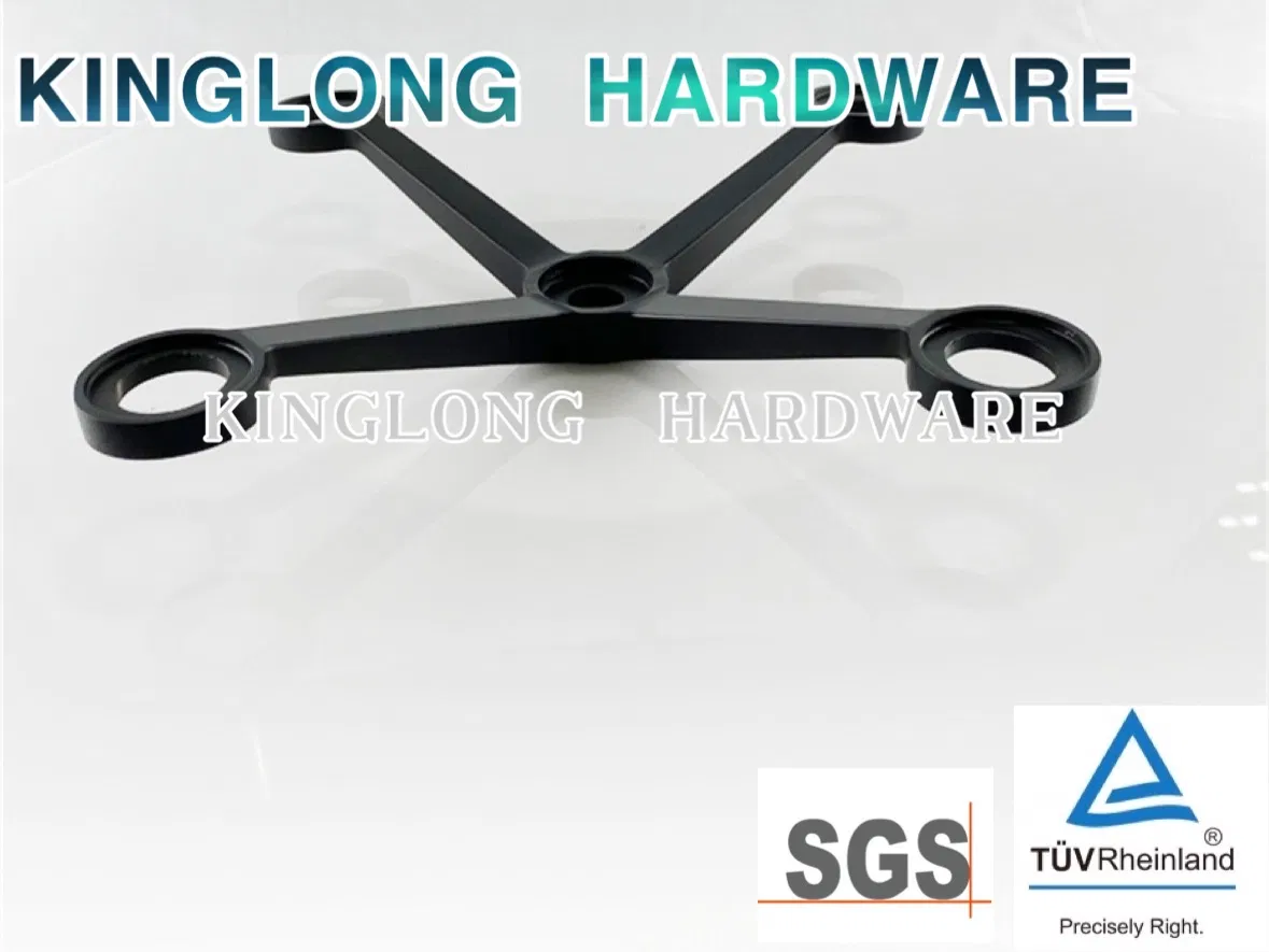 Stainless Steel Glass Hardware 4 Arms Curtain Wall Glass Spider