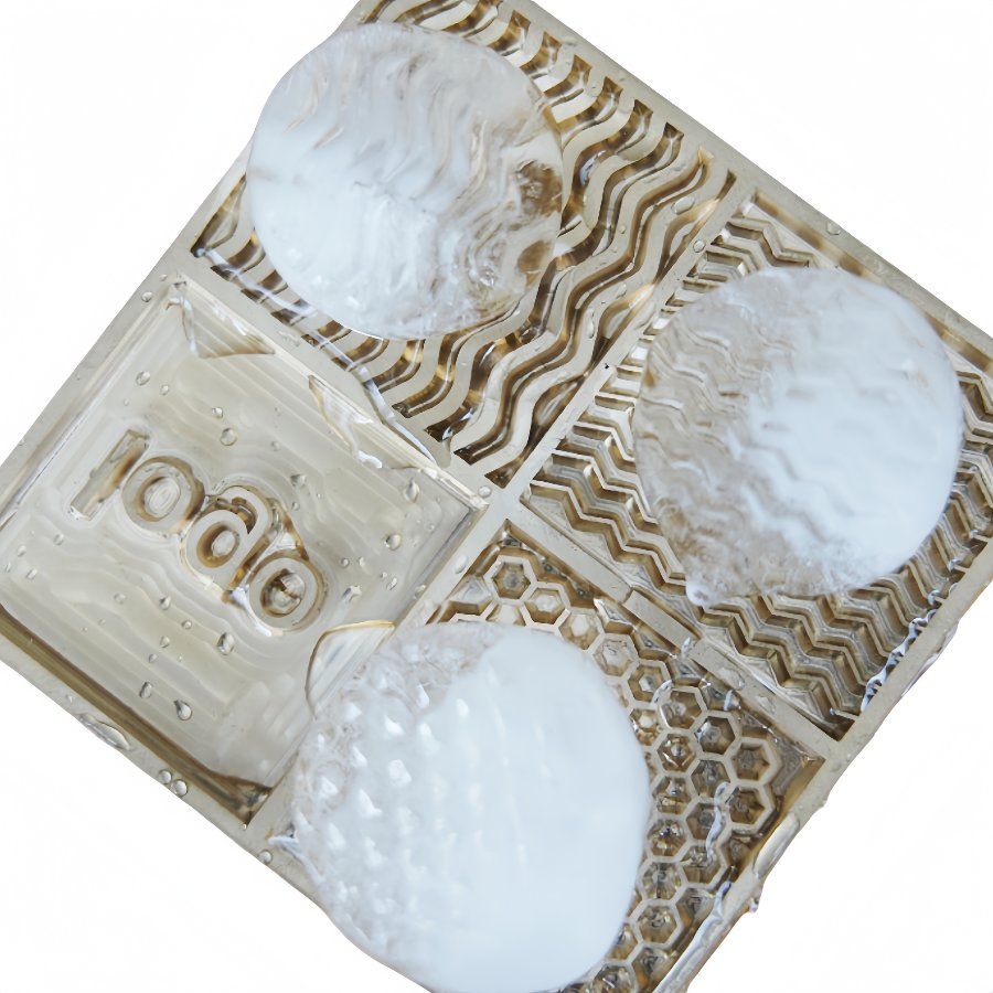 2025 Brass Ice Pineapple Brass Ice Stamp Tray Special Bar Cold Drink Stamp Commercial Logo Gift