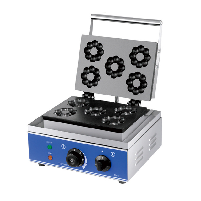Stainless Steel Electric Mini Donut Waffle Maker
