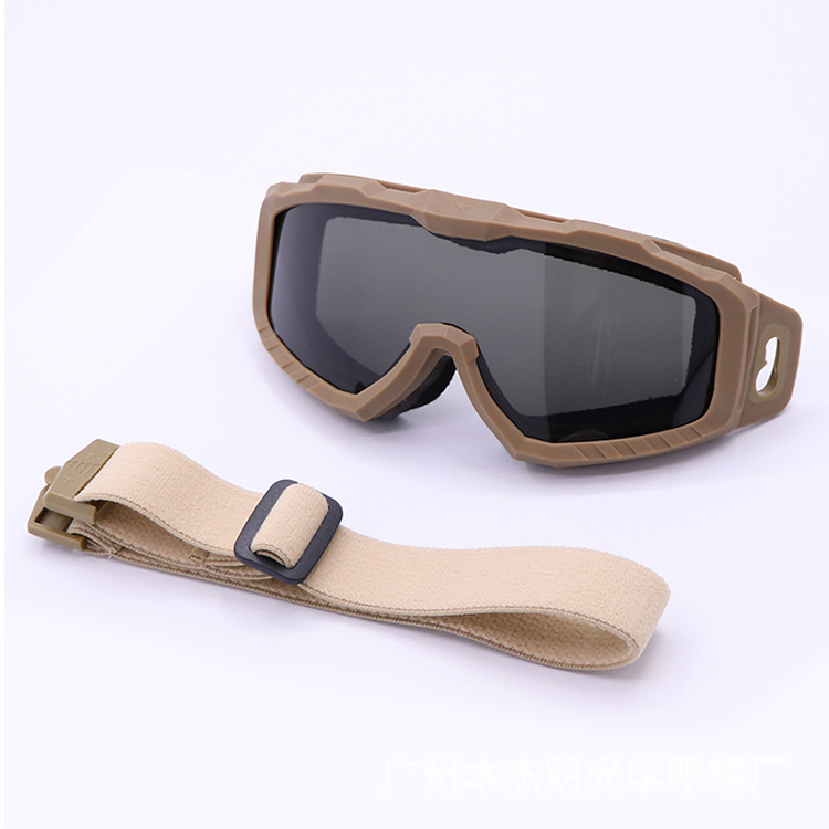 Anti-Fog Tactical Glasses Explosion-Proof Goggles Paintball Hunting Sports Anti-Wind and Sand Goggles