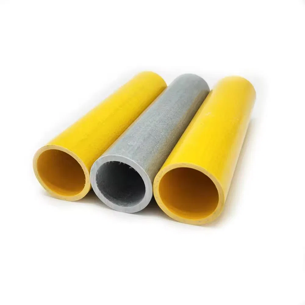 High Quality Anti-Corrosion Fiberglass Round Tube FRP Pultruded Profile
