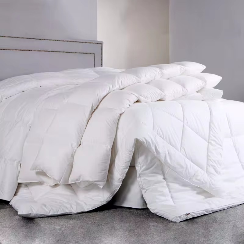 Wholesale Modernization Solid Pure Cotton 4PCS Multi-Function Duvet Cover Hotel Bedding Set