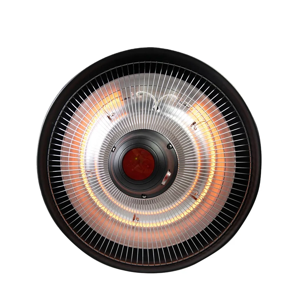Versatile Indoor/Outdoor Heater with Suspension Feature for Patio Use