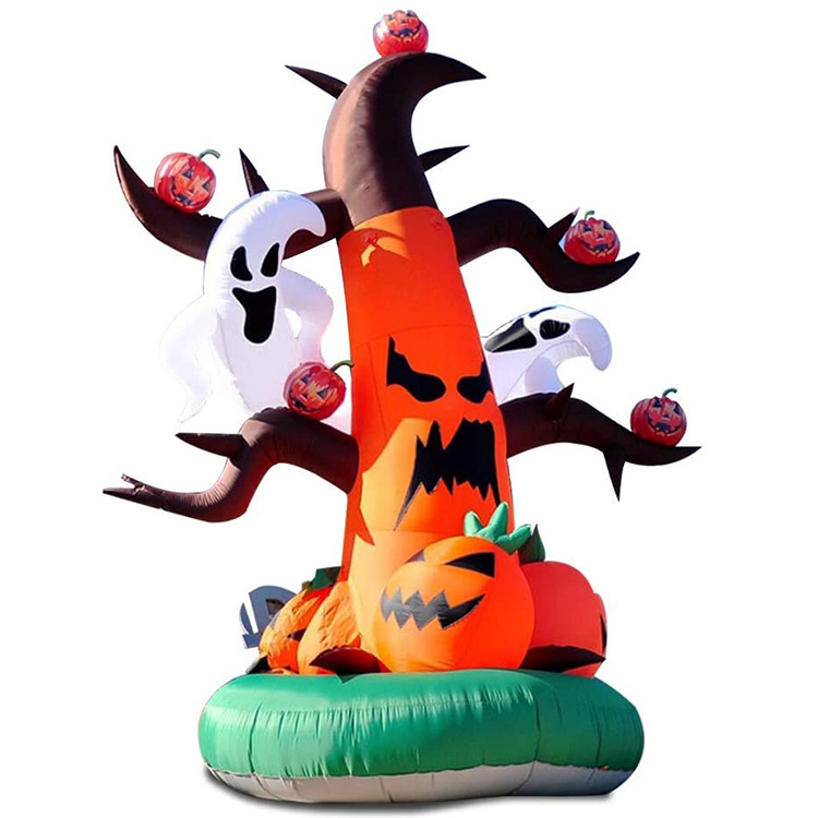 Halloween Inflatable Pumpkin Tree Monster Decoration for Halloween Activities