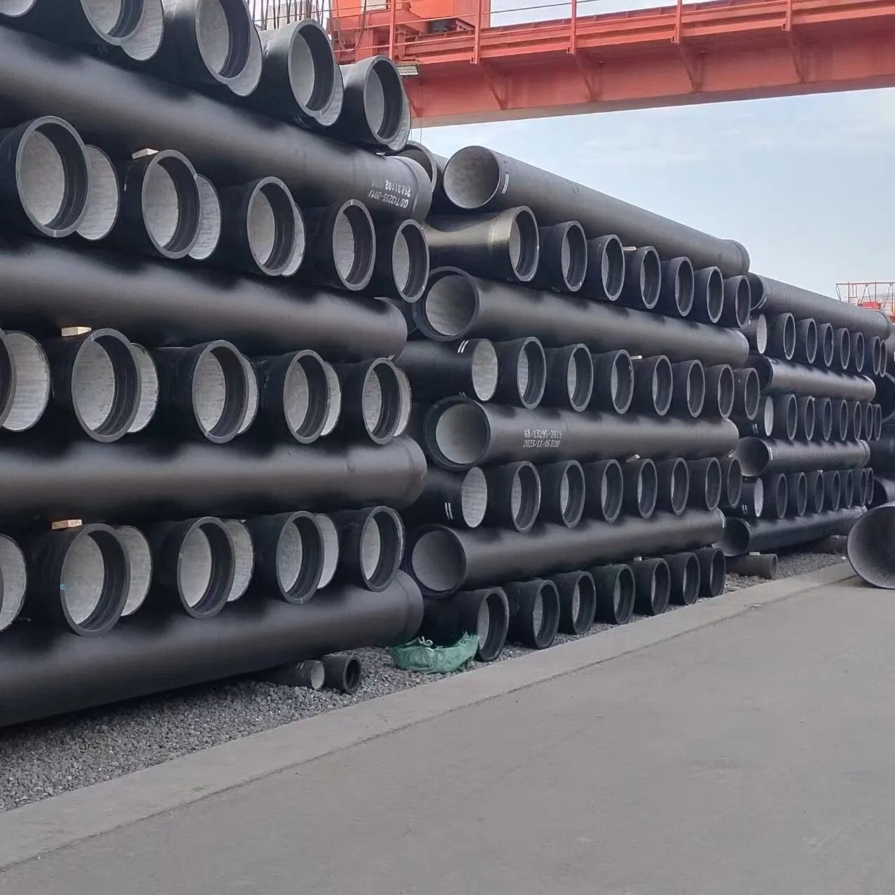 Corrosion-Proof Multi-Layered Ductile Iron Pipe for Industrial Corrosion DN80-DN1200