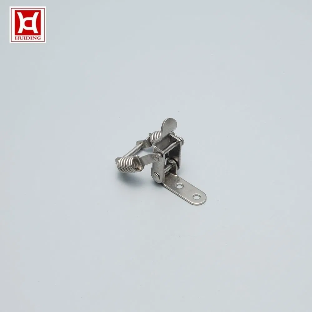Premium Stainless Steel Spring Toggle Latch for Hardware Cabinets