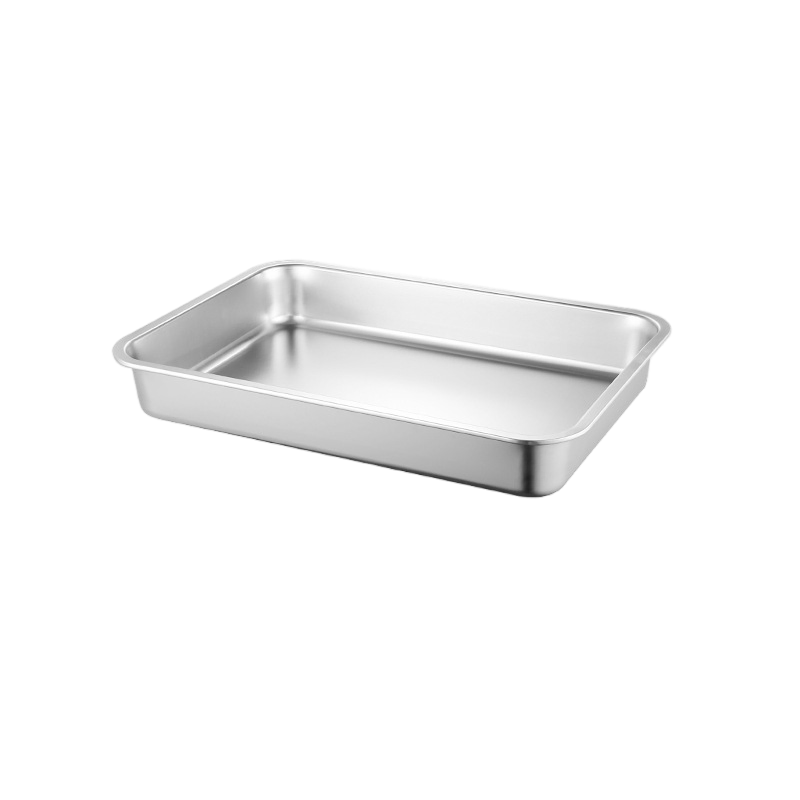Прямоугольный контейнер для еды из нержавеющей стали