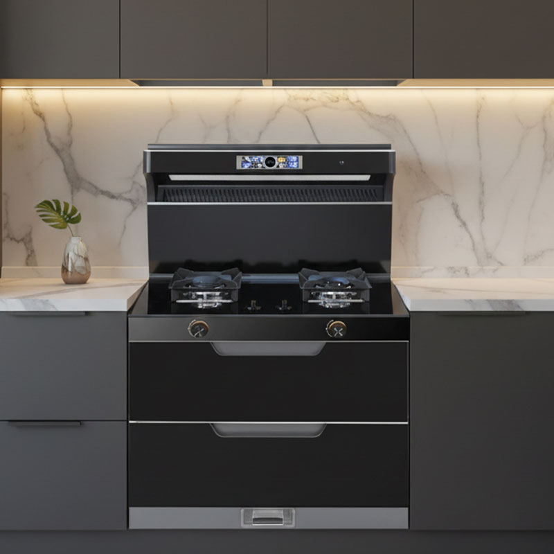 Modern Design Household Integrated Stove with Range Hood