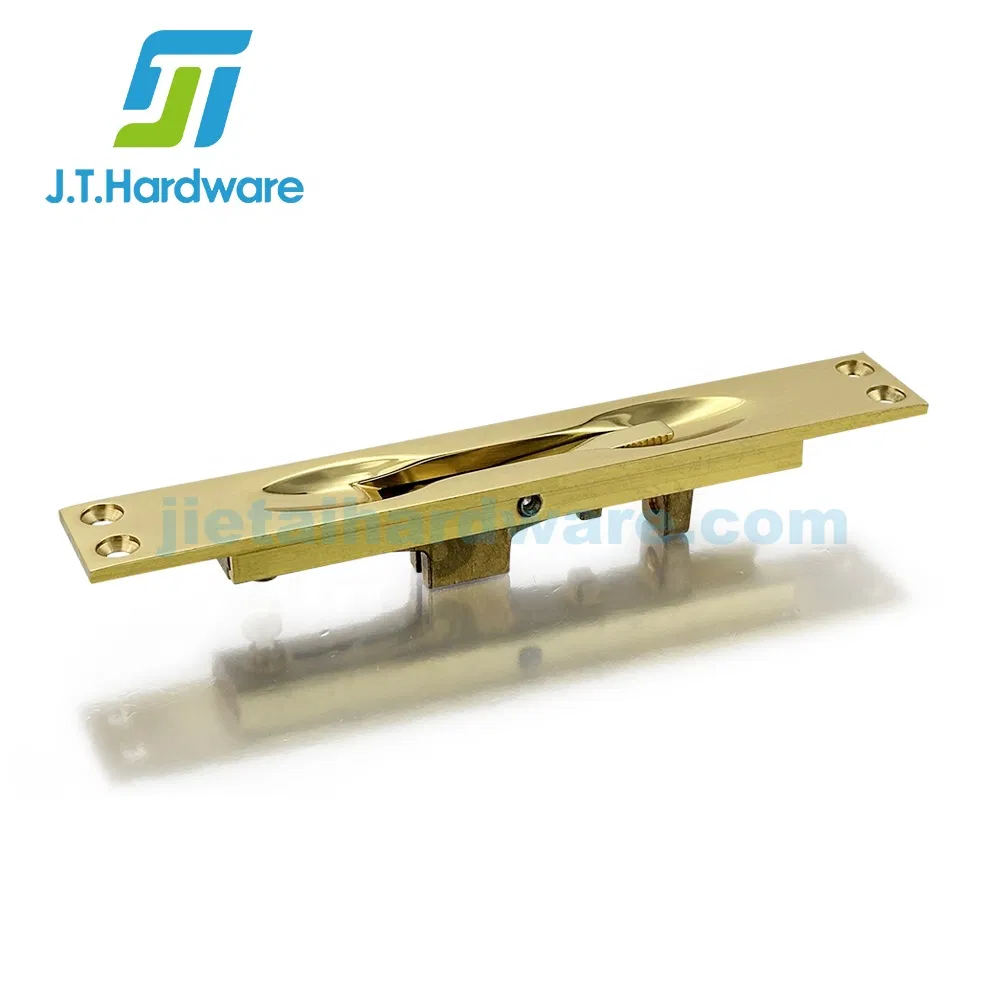 Fire Rated Solid Brass Security Door Concealed Extension Flush Bolt