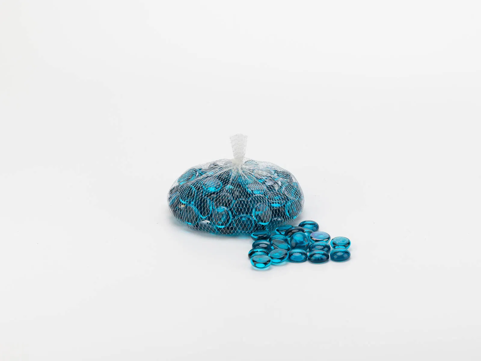 High Luster Round Fire Glass Beads, Glass Marbles, Glass Pebbles, Glass Drops Rocks Stones for Fire Pit Vase Fillers Crafts Aquarium Garden Decoration