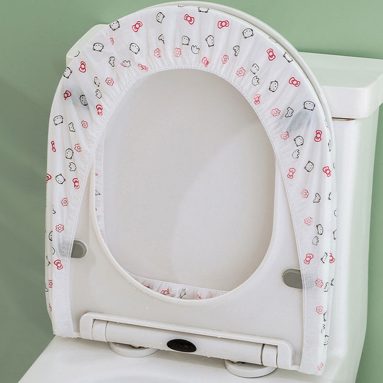 SJ Wholesale Double-Deck Thickened Non-Woven Fabric Travel Paper Disposable Toilet Seat Covers