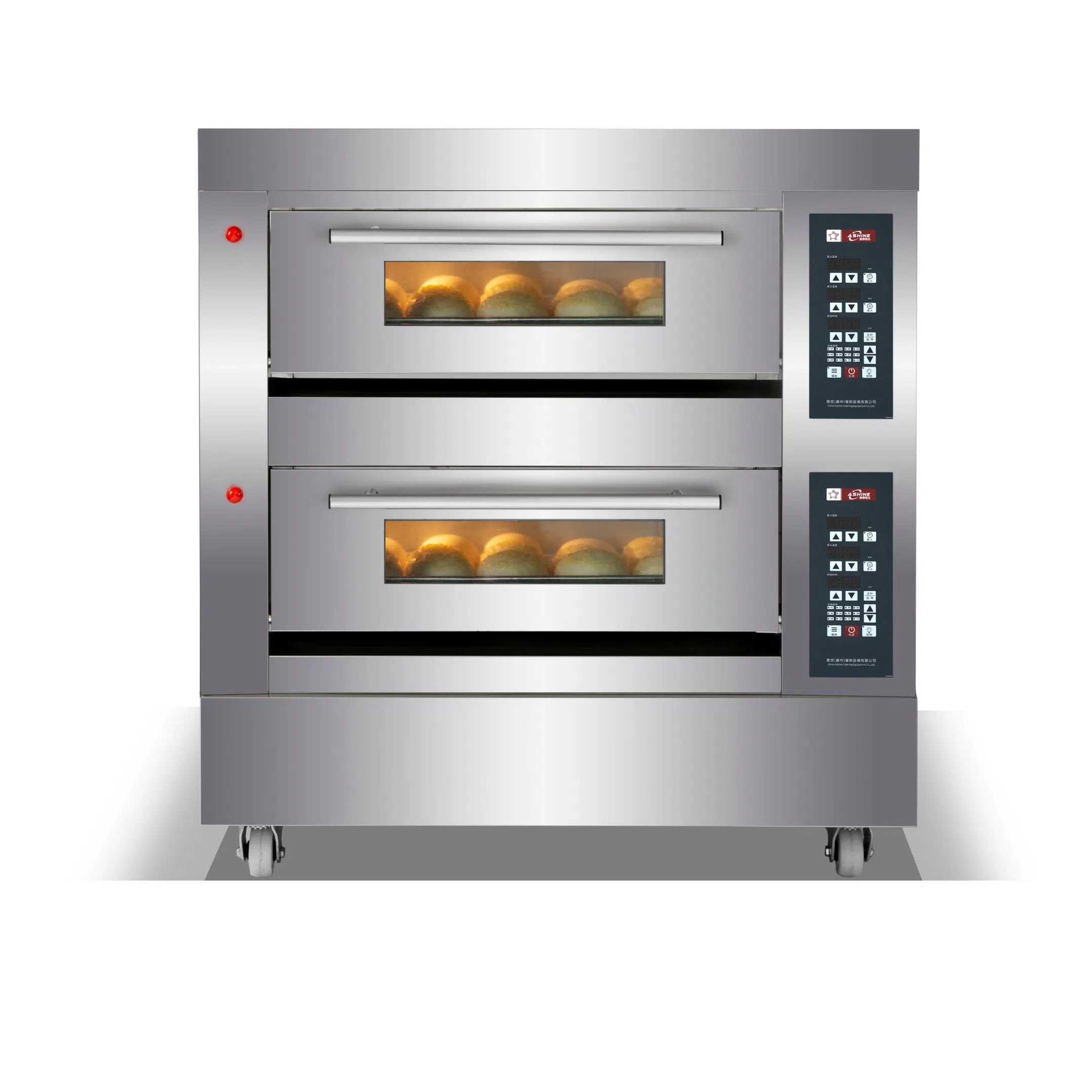 High-Performance Commercial Gas Deck Oven with Digital Controller for Bakeries and Restaurants