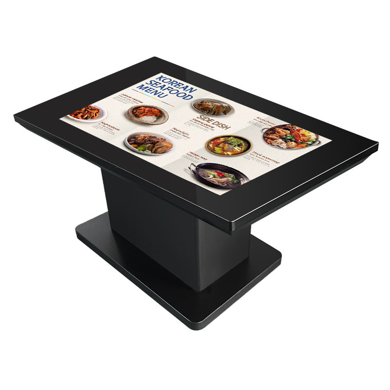 Indoor 4K Waterproof Icd Screen Interactive Restaurant Coffee Shop Smart Touch Table
