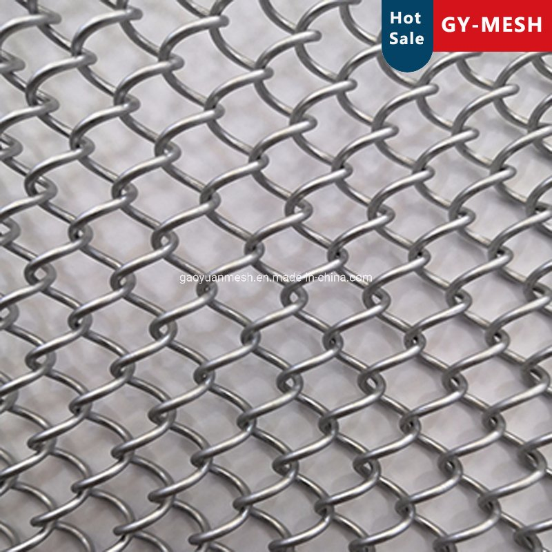 Decorative  Mesh Curtain Cascade Coil Drapery