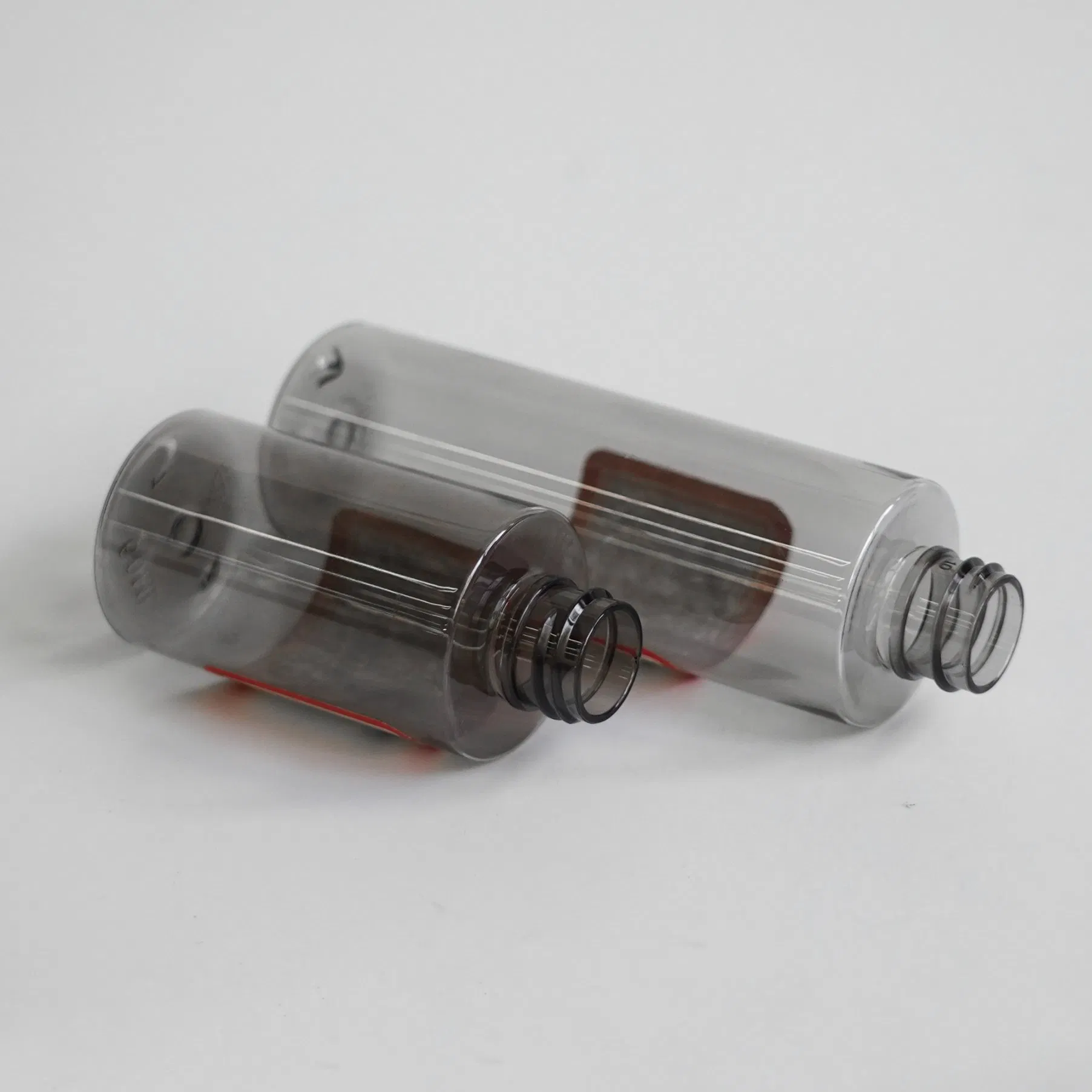 Refillable Empty Perfume Plastic Bottle Black Atomizer Spray 30 60 100ml