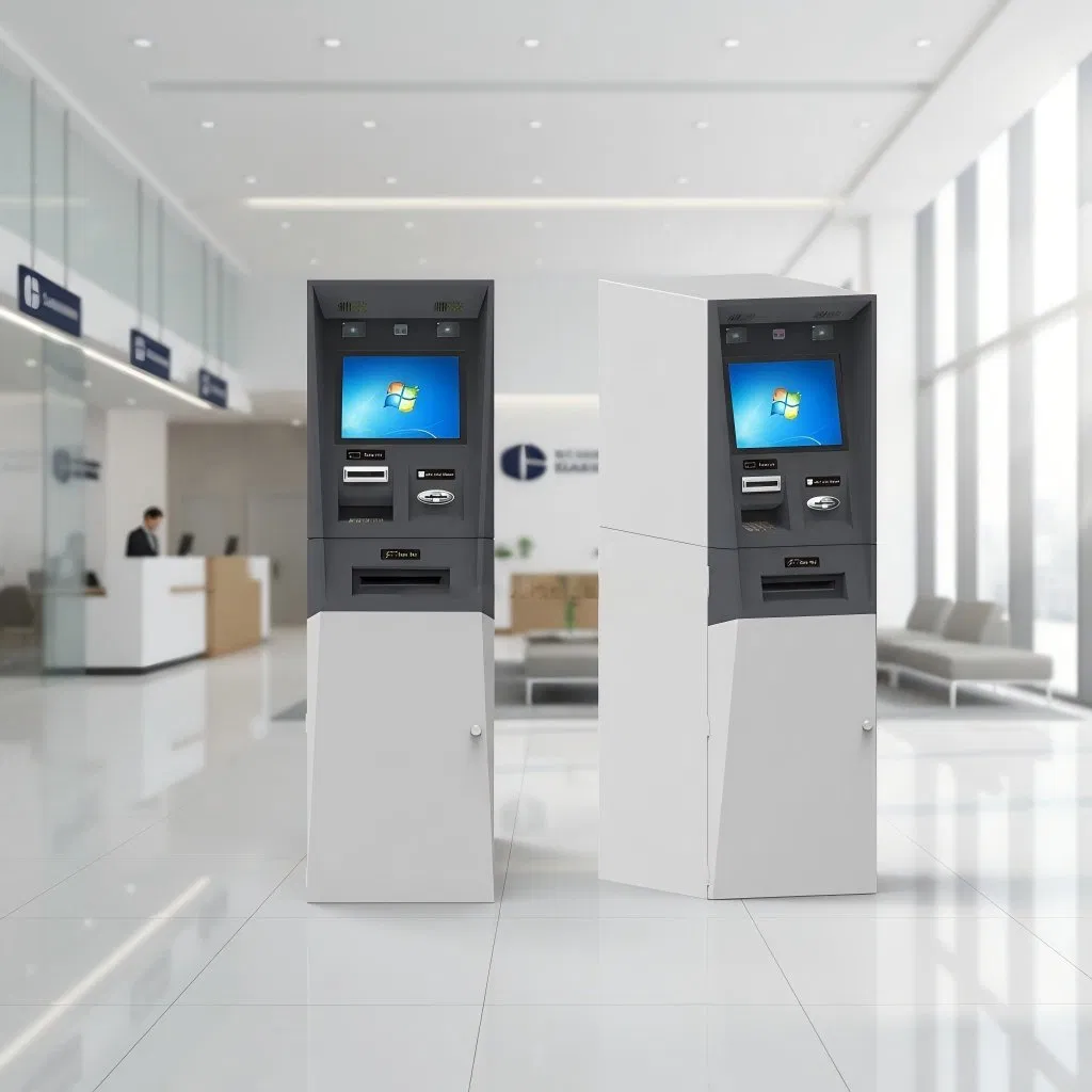 Self Service Touchscreen Automatic Cash Withdrawal Machine Custom ATM Payment Kiosk