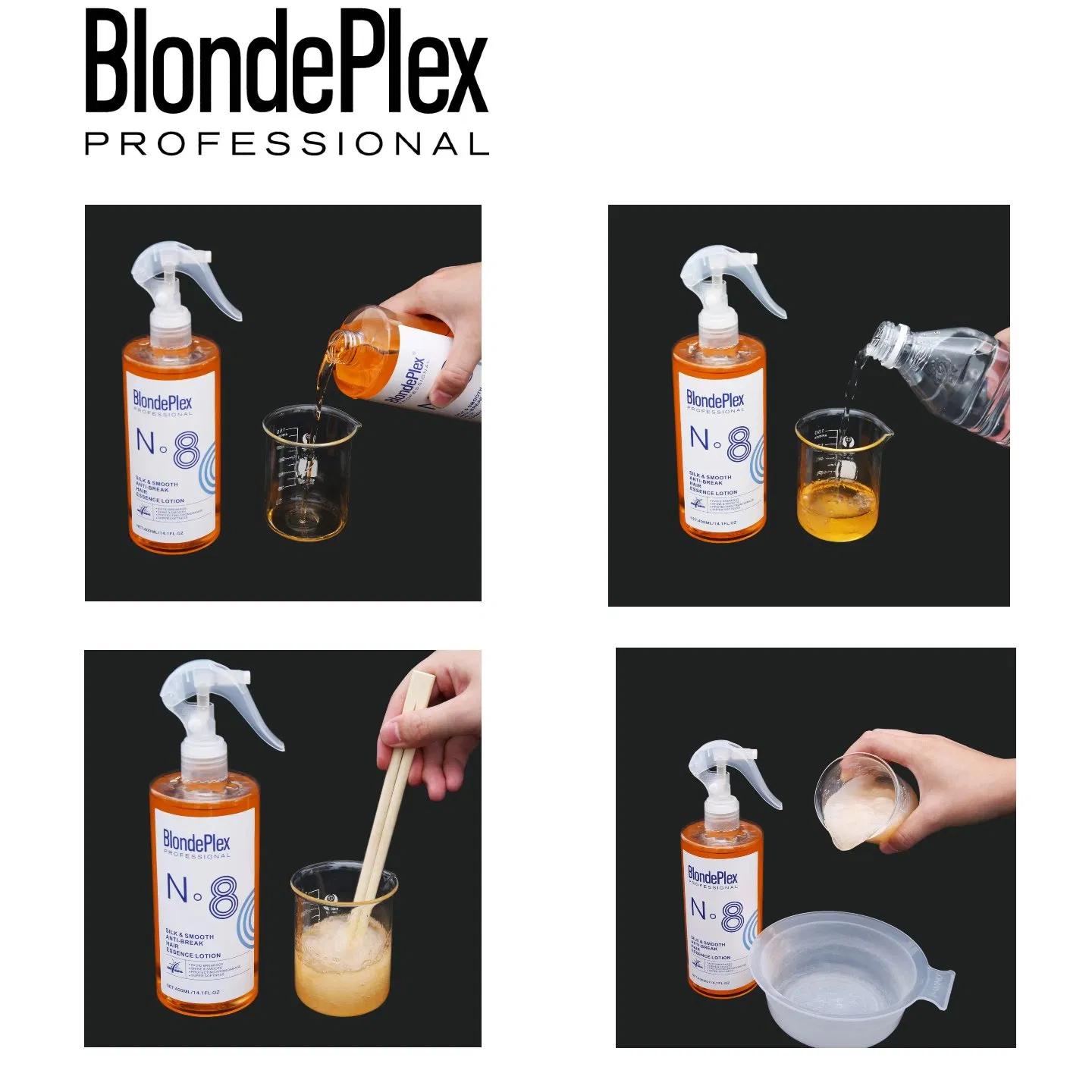 Top Quality Blondeplex Anti-Break Serum for Color Dye and Perm Damage Hair