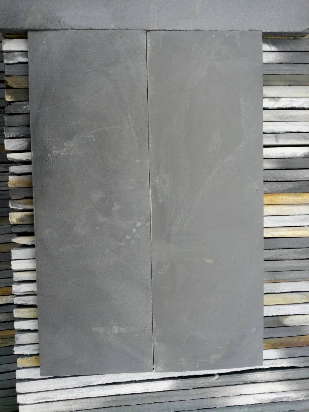 Exterior Wall Tiles Grey Slate Natural Facade Stone Cladding Panels