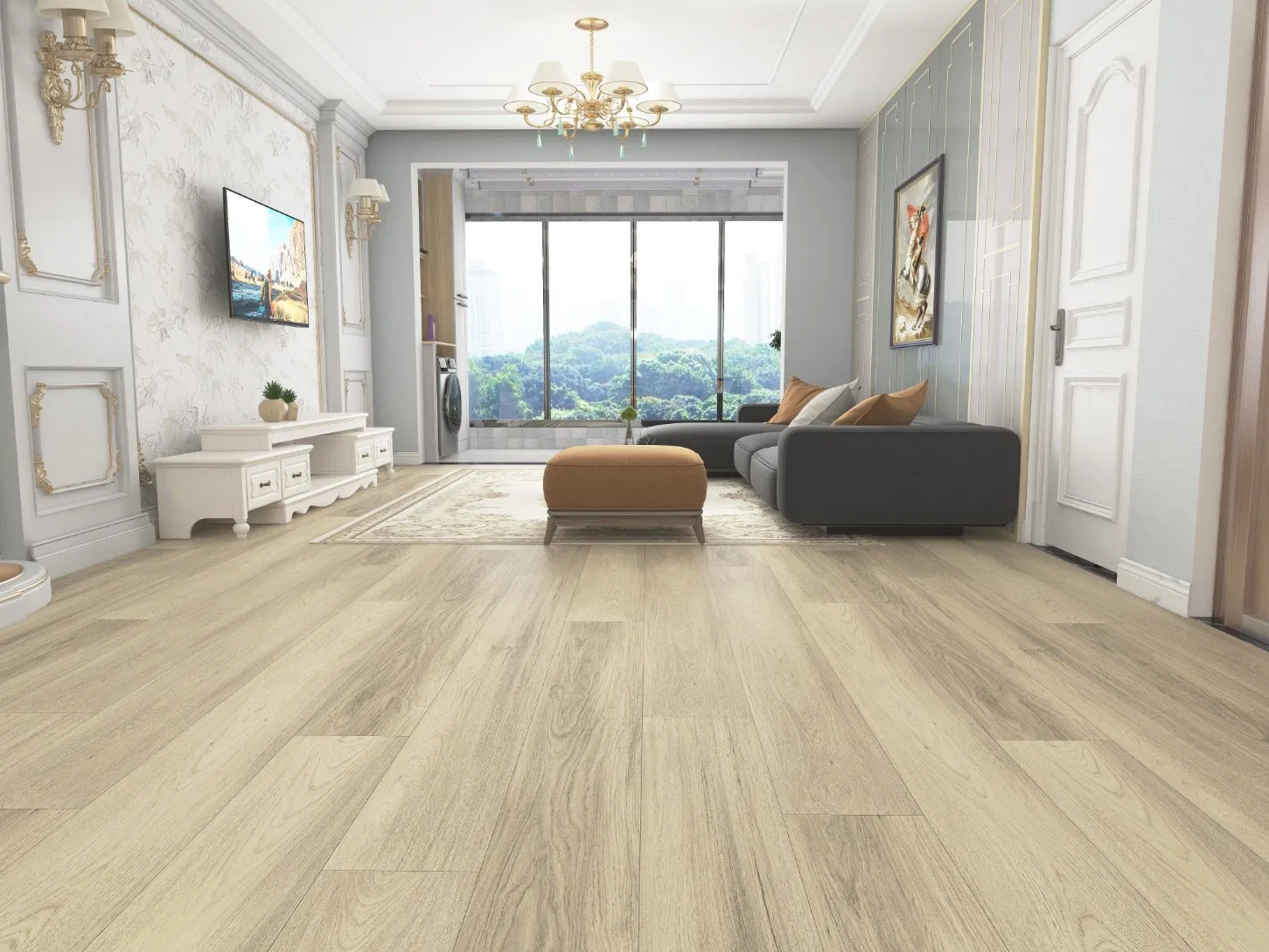 Виниловый ламинат SPC Click 6мм, замковый, влагостойкий