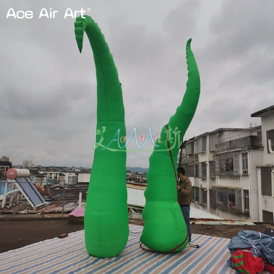 Beautiful Giant Party Inflatable Octopus Tentacle Inflatable Octopus Arm for Halloween Decoration