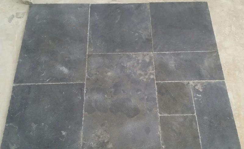 Chinese Grey Blue Stone Price Limestone for Exterior Wall Stone Facade Paver Tiles