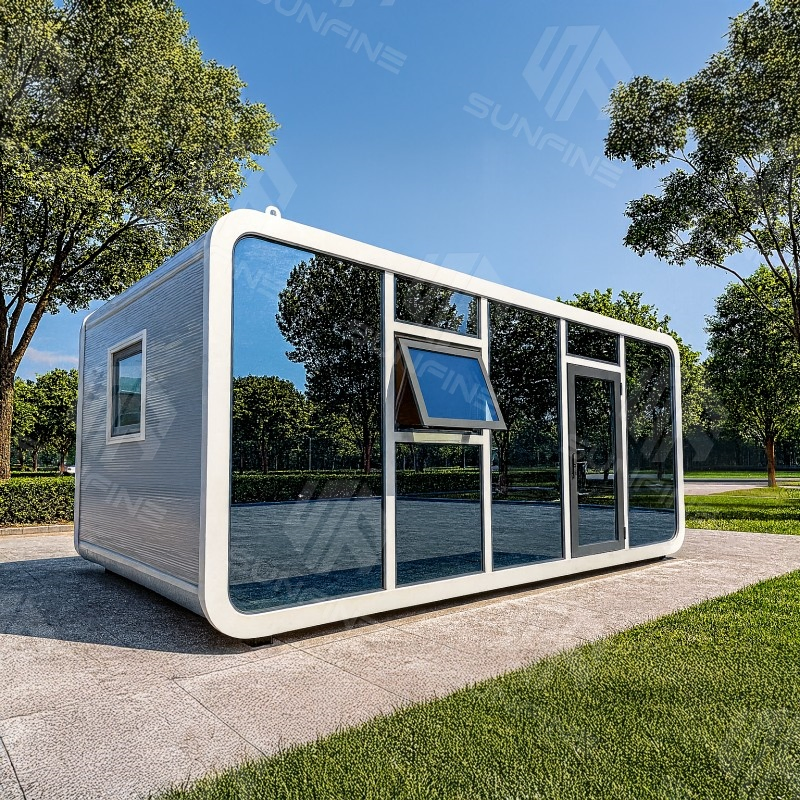 Premium Grade Prefabricated House Apple Cabin Tiny Casas Prefabricadas Modernas Homes Apple Cabin