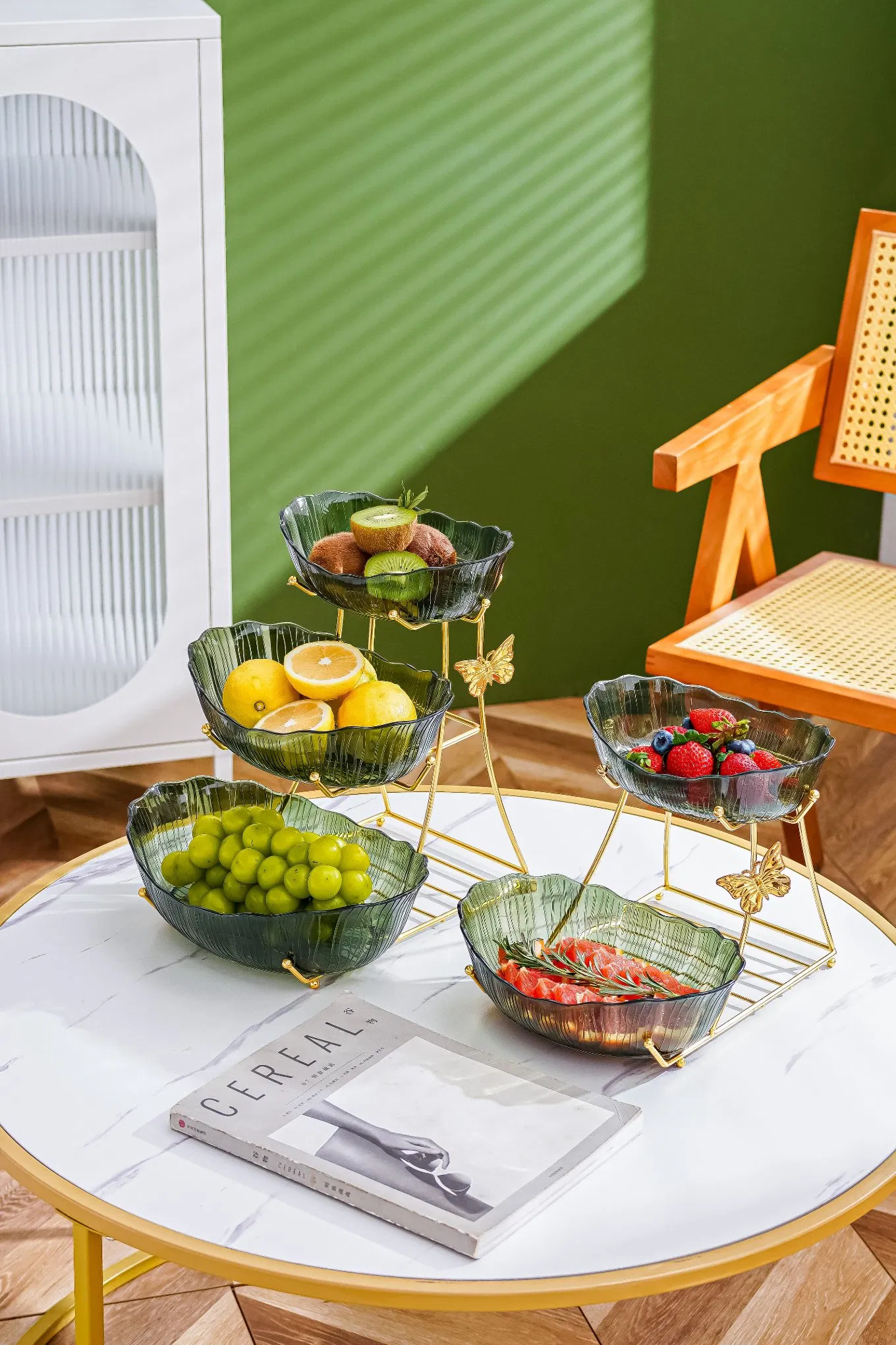 Stylish Hotel Catering Dessert Holder for Upscale Event Displays