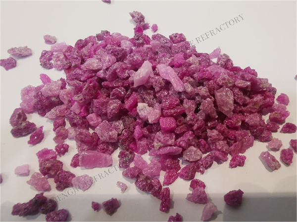 Shengji Factory Hot Sale Chrome Corundum Pink Corundum