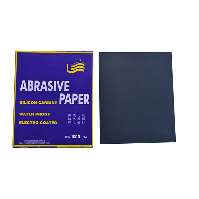 Водостойкая наждачная бумага 3M для авто, карбид кремния