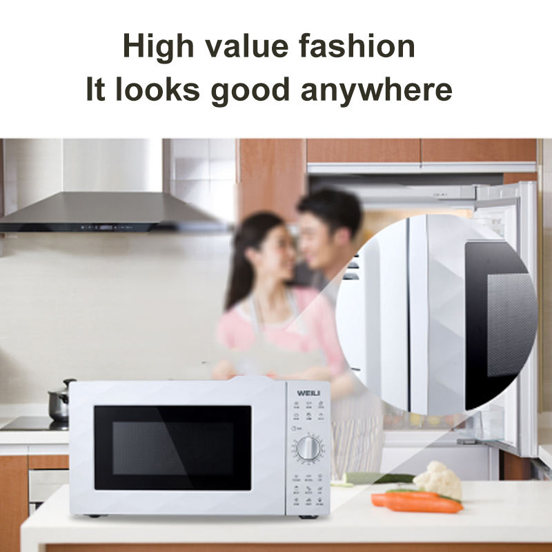 Electric Digital Mechanical Control High Quality Table Top Microwave Oven for Home