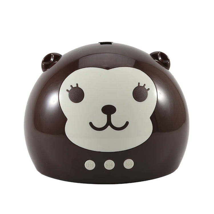 High Power Cute Monkey 36W Gel UV LED Cordless Large Power Bank Nails LED Lamp Nail Lamp