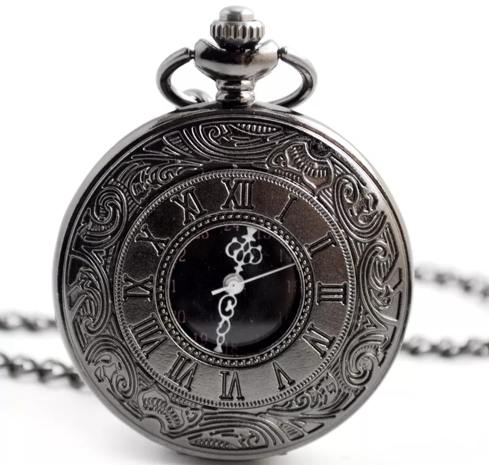 Wholesale Mix 5colors Classic Antique Roman Watch Vintage Quartz Pocket Watch