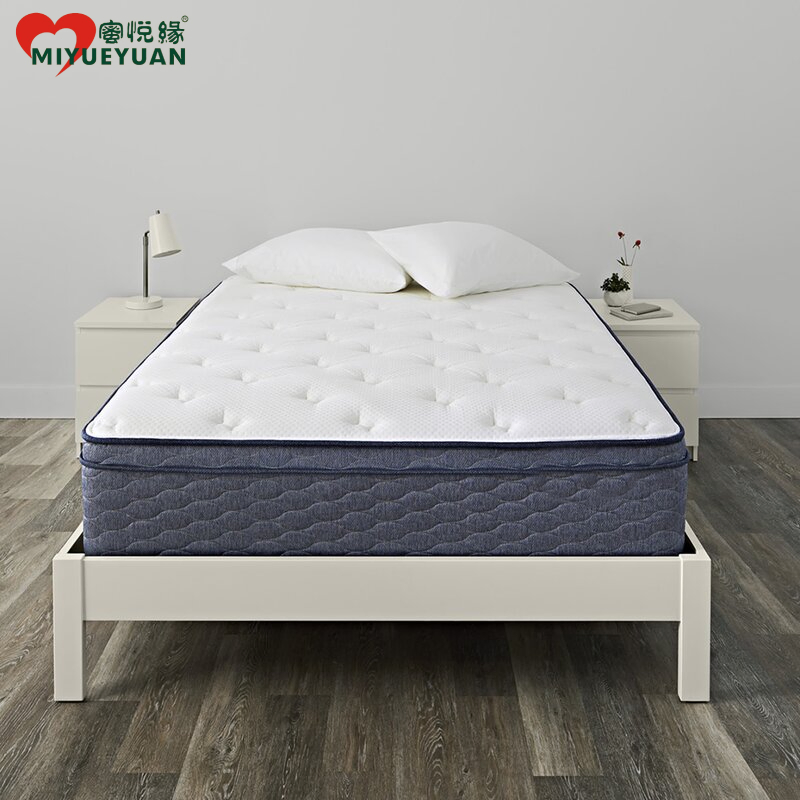 Hotel Bedroom Foam Mattress for King Size Double Wall Bed Pocket Spring Made of Memory Air Latex Mattress