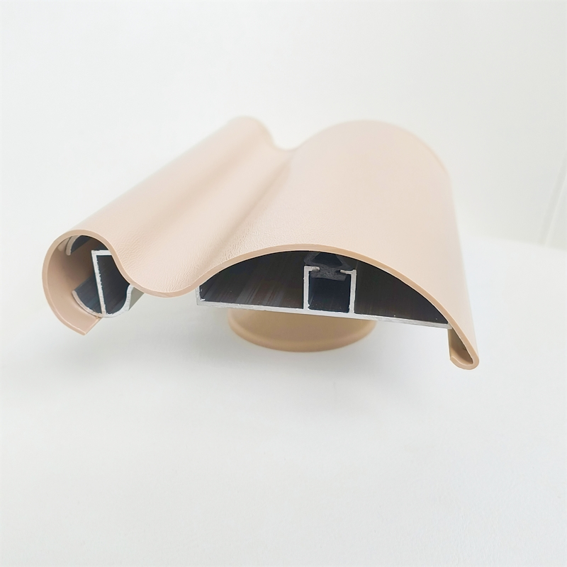 PVC and Aluminium Handrail for Hospital Wall