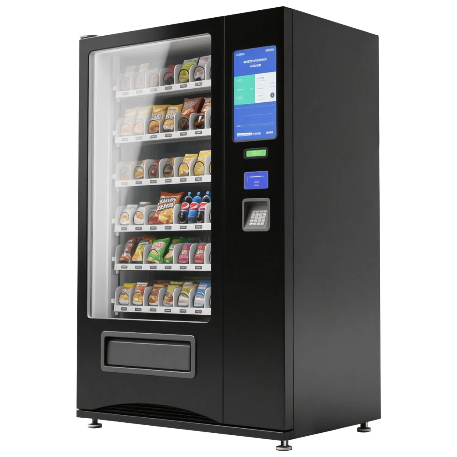 Snack Beverage Cold Drink Beer Milk Automatic Combo Vending Machine with CE and ISO9001 Certificate