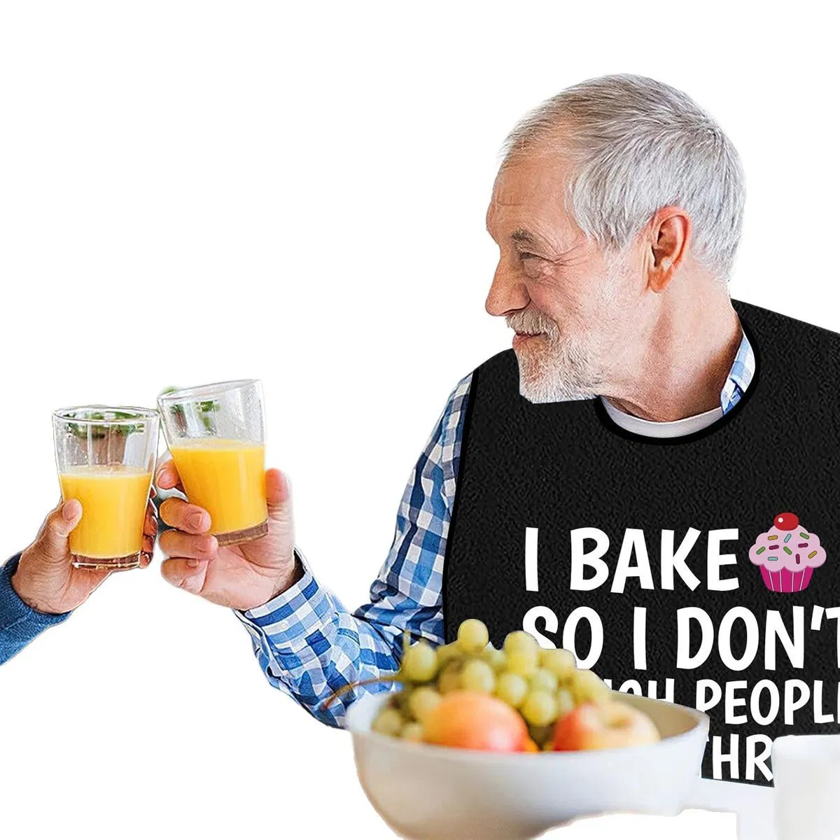 Elderly People's Bib, Bib, Family Nursing Home, Anti-Fouling Bib for Meals.