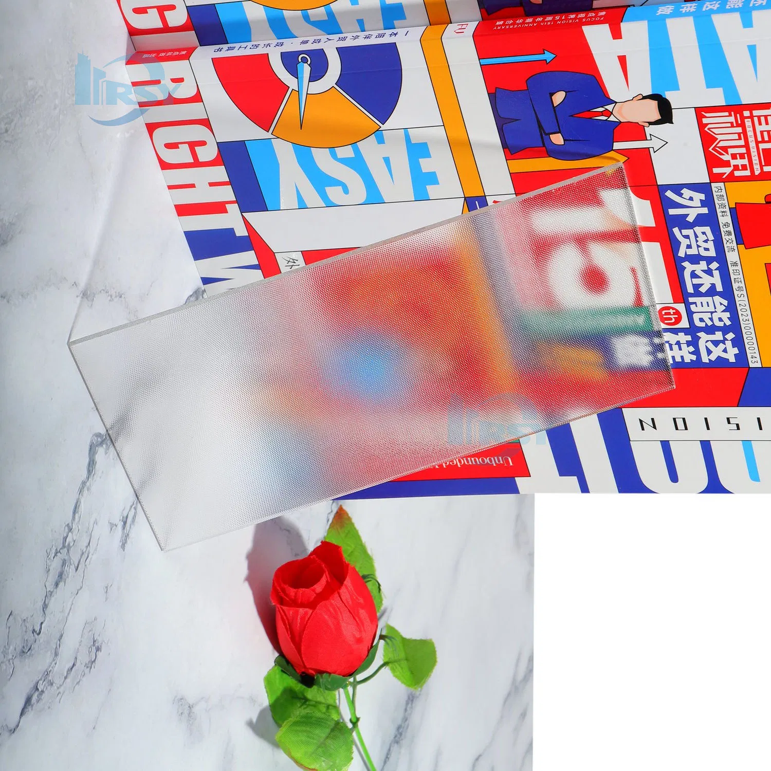 Low Iron Extra Clear Mistlite/Moru Pattern Glass Building Glass