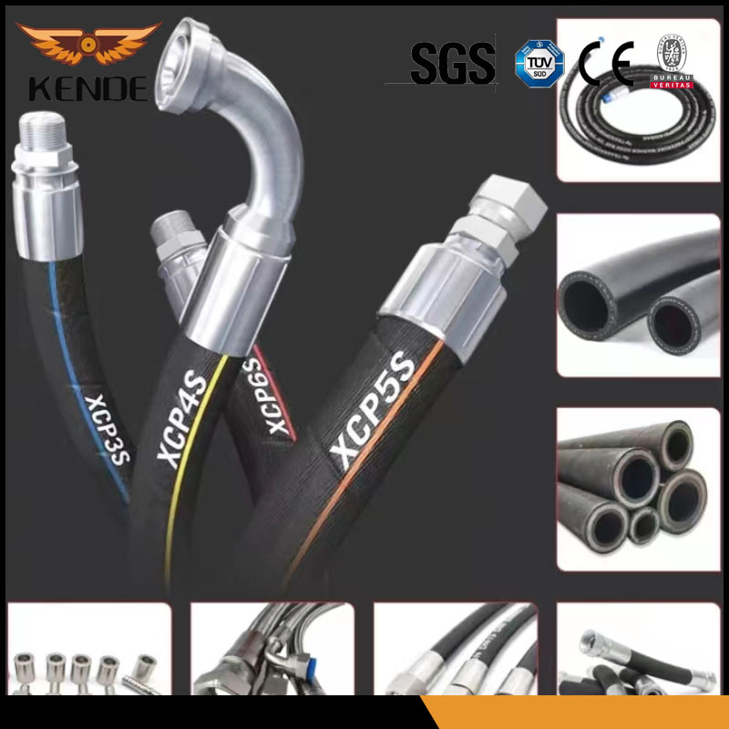 Гидравлический шланг DN6-DN20 SAE 100R1/R2 с фитингом