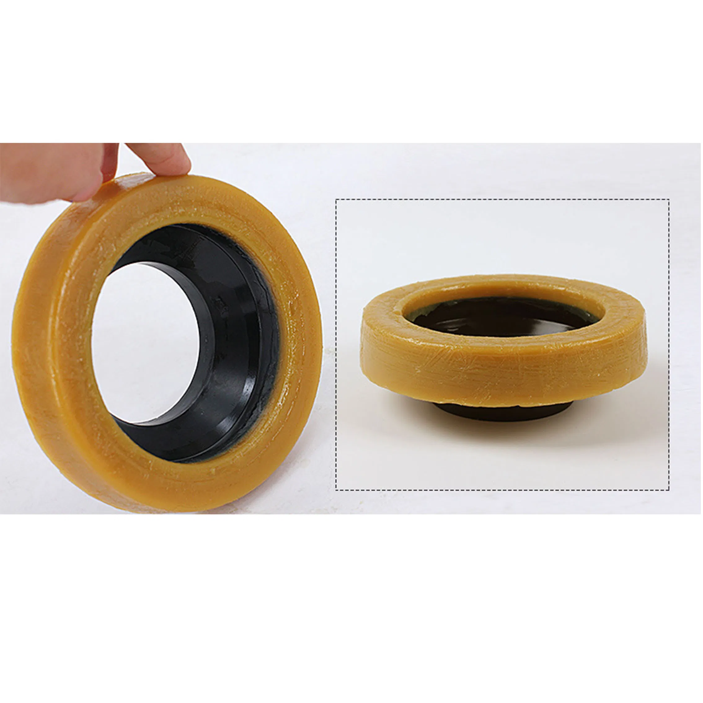 High Quality Thick Toilet Wax Ring Fits 3-Inch and 4-Inch Waste Line