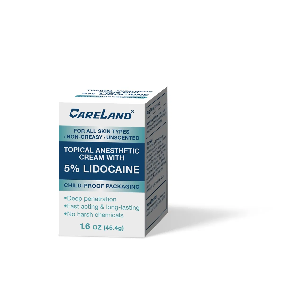 OEM Factory Wholesale OTC 45.4G 5% Lidocaine Numbing Cream for Pain