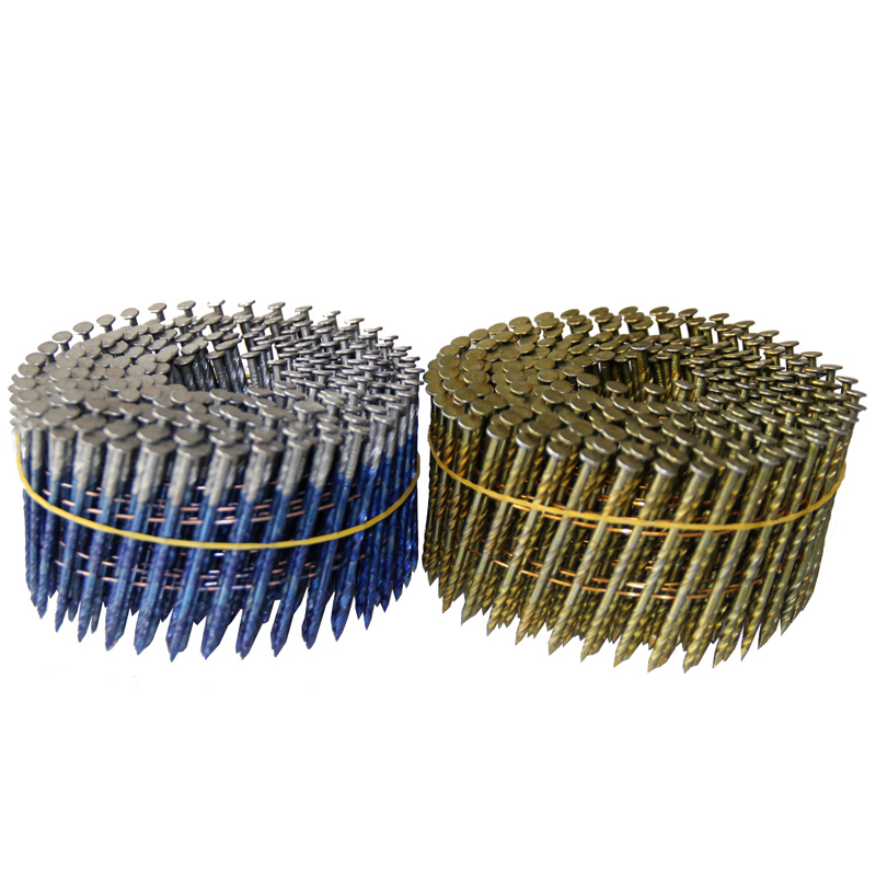 Coil Nail 2.5mm*50mm Galvanized Wood Screws Cheaper Roofing Nail Flat Head