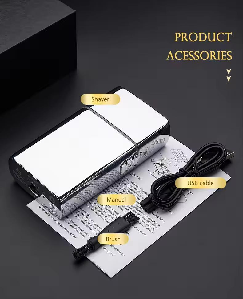 Bald Head Shaver Foil Shaver Barber Clipper 0mm Cordless Electric Razor Electric Shaver