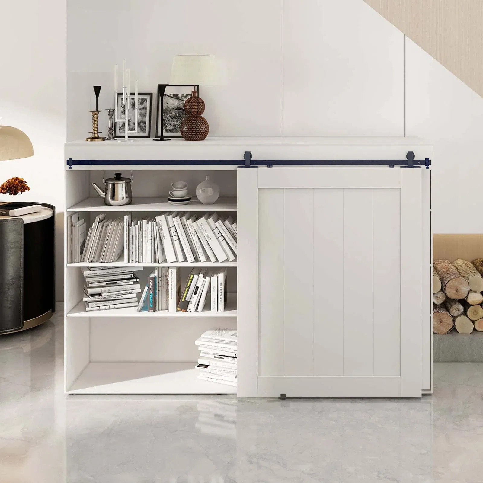 Modern Style Mini Sliding Door Hardware Kit