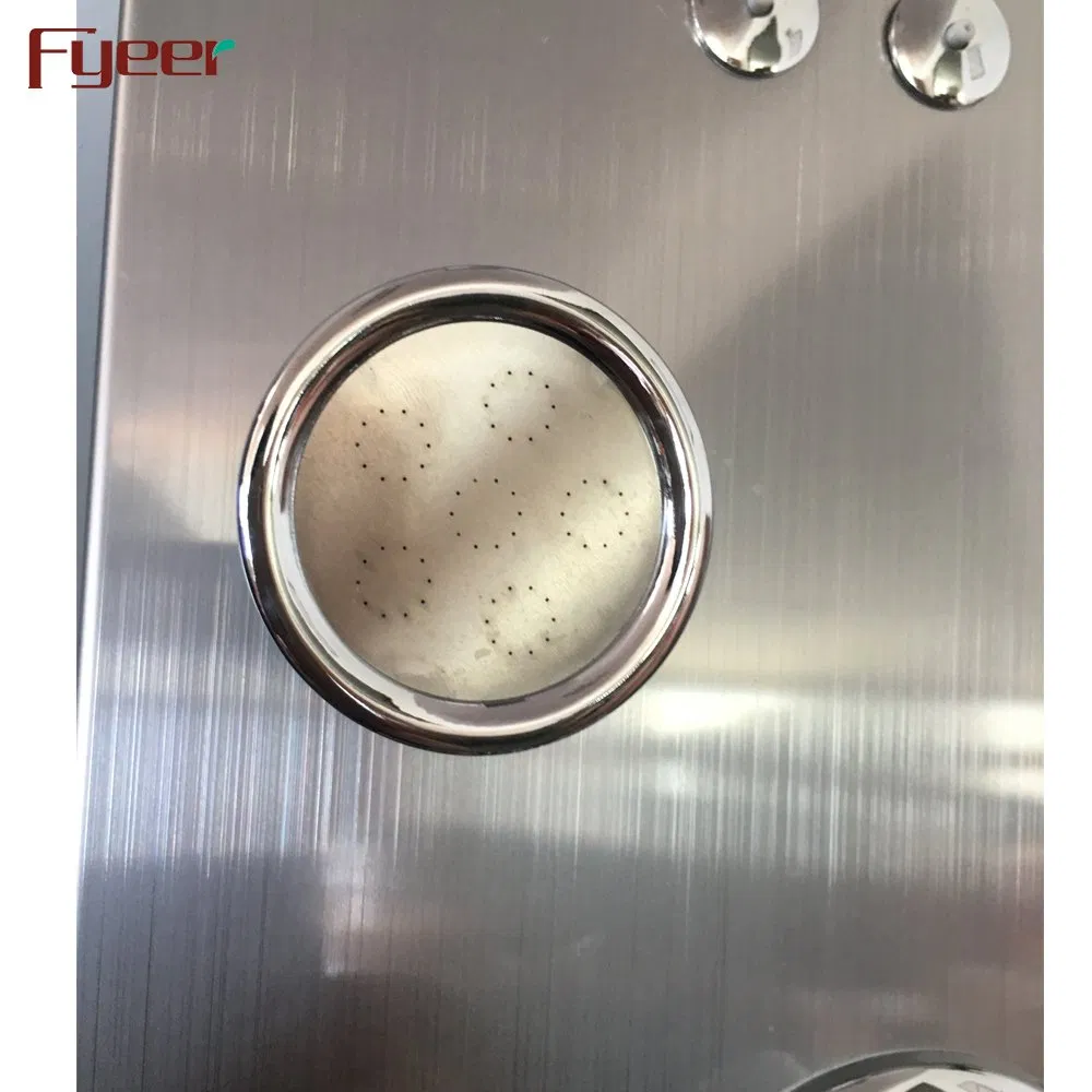 Wall Mounted Multifunctional SPA Bathroom Shower Panel with Shelf