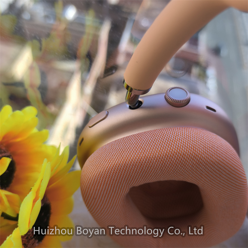 Беспроводные наушники Max2 с ANC, металлик синий