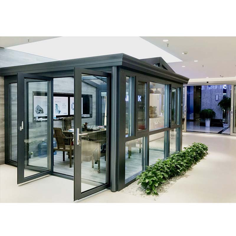 Prefab Lean to Sunroom Conservatory Greenhouse Sun Room Sunroom Glass House Aluminium Winter Garden