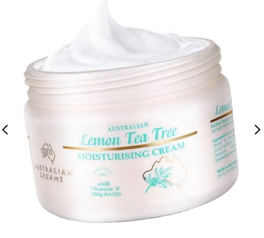 Factory OEM Customized Lemon Tea Tree Lotion Nourishing Face Cream