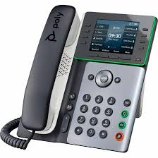 Poly Edge E350 IP Phone Business Conference VoIP Desk Phone