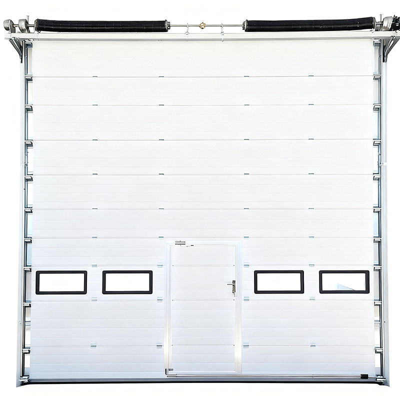 Robust Steel Sectional Overhead Door for Heavy-Duty Factories
